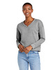 District DT1312 Women's Perfect Tri Fleece V-Neck Sweatshirt 