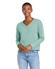 District DT1312 Women's Perfect Tri Fleece V-Neck Sweatshirt 
