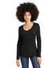 District DT135 Women's Perfect Tri Long Sleeve V-Neck T-Shirt