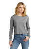 District DT141 Women's Perfect Tri Midi Long Sleeve T-Shirt