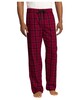 District DT1800 Young Mens Flannel Plaid Pants