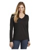 District DT6201 Women's Very Important Tee Long Sleeve V-Neck