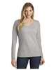 District DT6201 Women's Very Important Tee Long Sleeve V-Neck