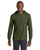 Jerzees 363LH Classics Unisex Cotton Long Sleeve Hooded T-Shirt