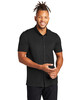 Mercer+Mettle MM1006 Stretch Pique Full-Button Polo Shirt