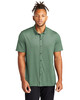 Mercer+Mettle MM1006 Stretch Pique Full-Button Polo Shirt