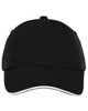 Port Authority C830 Sandwich Bill Cap with Striped Closure