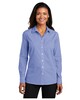 Port Authority LW644 Women's Broadcloth Gingham Easy Care Shirt