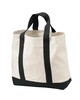 Port & Co B400 2-Tone Shopping Tote