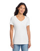 Port & Co LPC099V Ladies Beach Wash Garment-Dyed V-Neck T-Shirt