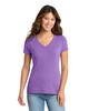 Port & Co LPC330V Women's Tri-Blend V-Neck Tee