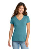 Port & Co LPC330V Women's Tri-Blend V-Neck Tee