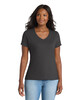 Port & Co LPC381V Women's Essential Blended Performance V-Neck T-Shirt