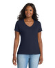 Port & Co LPC381V Women's Essential Blended Performance V-Neck T-Shirt