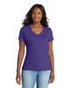 Port & Co LPC381V Women's Essential Blended Performance V-Neck T-Shirt