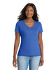 Port & Co LPC381V Women's Essential Blended Performance V-Neck T-Shirt