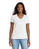 Port & Co LPC381V Women's Essential Blended Performance V-Neck T-Shirt