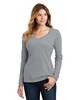 Port & Co LPC450VLS Women's Long Sleeve Fan Favorite V-Neck T-Shirt