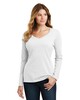 Port & Co LPC450VLS Women's Long Sleeve Fan Favorite V-Neck T-Shirt
