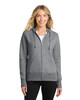 Port & Co LPC78ZH Women's Core Fleece Full-Zip Hooded Sweatshirt