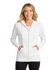 Port & Co LPC78ZH Women's Core Fleece Full-Zip Hooded Sweatshirt