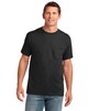 Port & Co PC54P 54-oz 100% Cotton Pocket T-Shirt