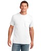 Port & Co PC54P 54-oz 100% Cotton Pocket T-Shirt