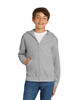 Port & Co PC90YZH Youth Zip-Up Hoodie