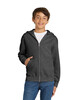 Port & Co PC90YZH Youth Zip-Up Hoodie
