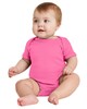 Rabbit Skins RS4400 Infant Short Sleeve Baby Rib Onesie