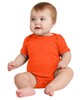 Rabbit Skins RS4400 Infant Short Sleeve Baby Rib Onesie