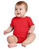 Rabbit Skins RS4400 Infant Short Sleeve Baby Rib Onesie