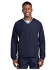 Sport-Tek JST62 Tipped V-Neck Raglan Wind Shirt
