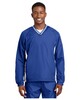 Sport-Tek JST62 Tipped V-Neck Raglan Wind Shirt