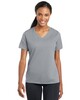 Sport-Tek LST340 Women's PosiCharge RacerMesh V-Neck T-Shirt