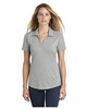 Sport-Tek LST405 Women's PosiCharge Tri-Blend Wicking Polo Shirt 