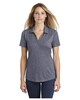 Sport-Tek LST405 Women's PosiCharge Tri-Blend Wicking Polo Shirt 