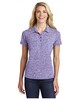 Sport-Tek LST590 Women's PosiCharge  Electric Heather Polo Shirt
