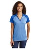 Sport-Tek LST641 Women's PosiCharge  RacerMesh  Raglan Heather Block Polo