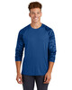 Sport-Tek ST376LS Drift Camo Colorblock Long Sleeve T-Shirt