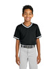 Sport-Tek YST221 Youth Tough Mesh V-Neck Baseball Jersey