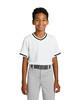 Sport-Tek YST221 Youth Tough Mesh V-Neck Baseball Jersey