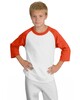 Sport-Tek YT200 Youth Colorblock Raglan Jersey