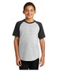 Sport-Tek YT201 Youth Short Sleeve Colorblock Raglan Jersey