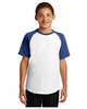 Sport-Tek YT201 Youth Short Sleeve Colorblock Raglan Jersey