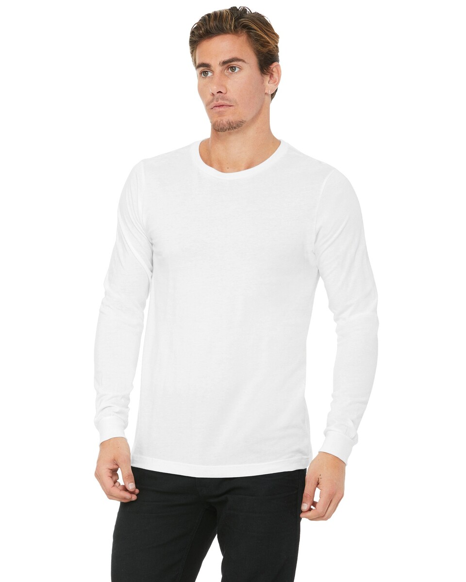 Bella + Canvas 3501 Unisex Jersey Long Sleeve T-Shirt - Apparel.com