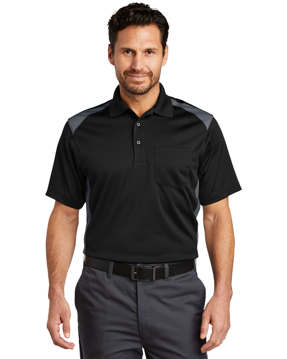 CornerStone CS416 Select Snag-Proof Two Way Pocket Polo - Apparel.com