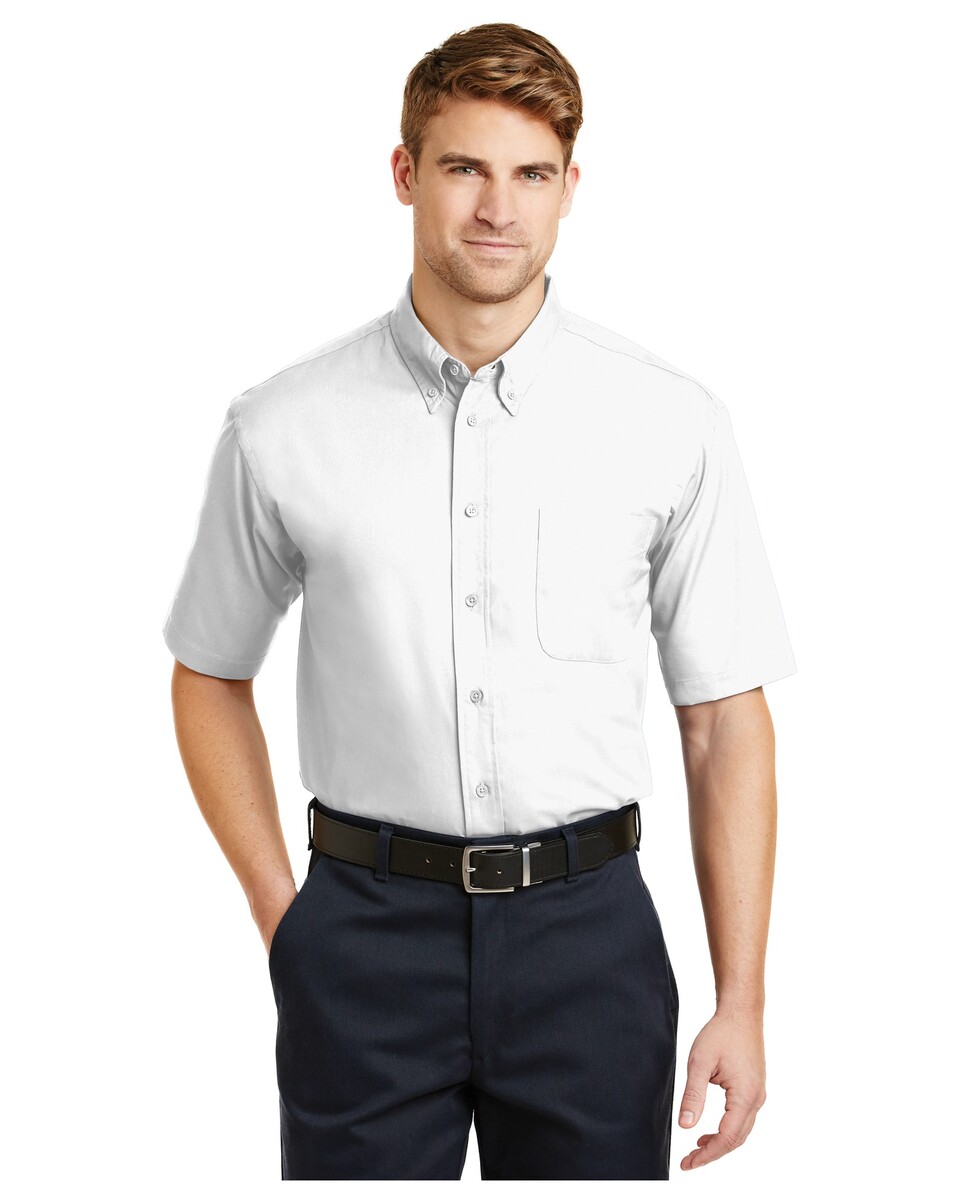 CornerStone SP18 Short Sleeve SuperPro Twill Shirt - Apparel.com