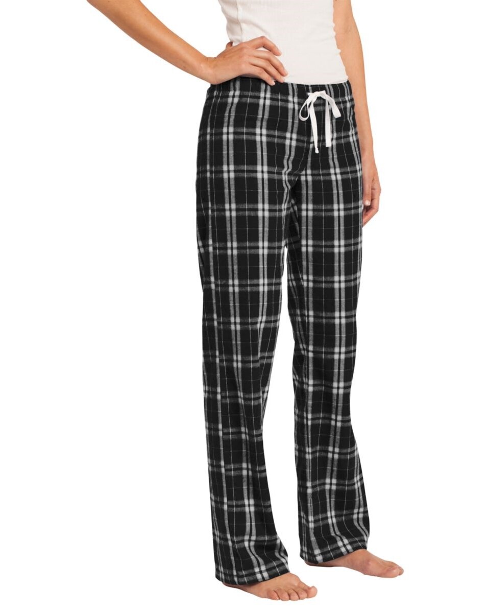 District DT2800 Women’s Flannel Plaid Pants - Apparel.com