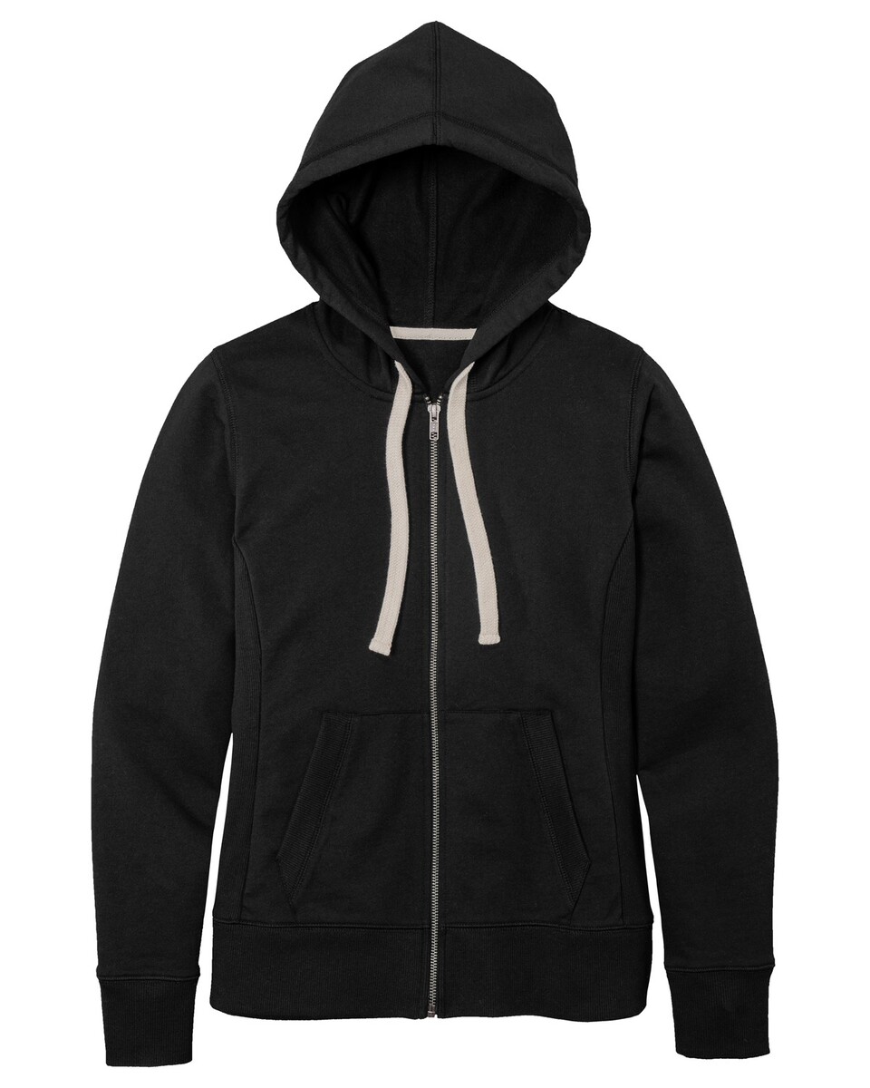 District DT8103 Women's Re-Fleece Full-Zip Hoodie - Apparel.com